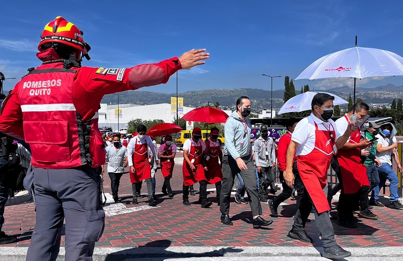 Simulacro San Gabriel Los Chillos