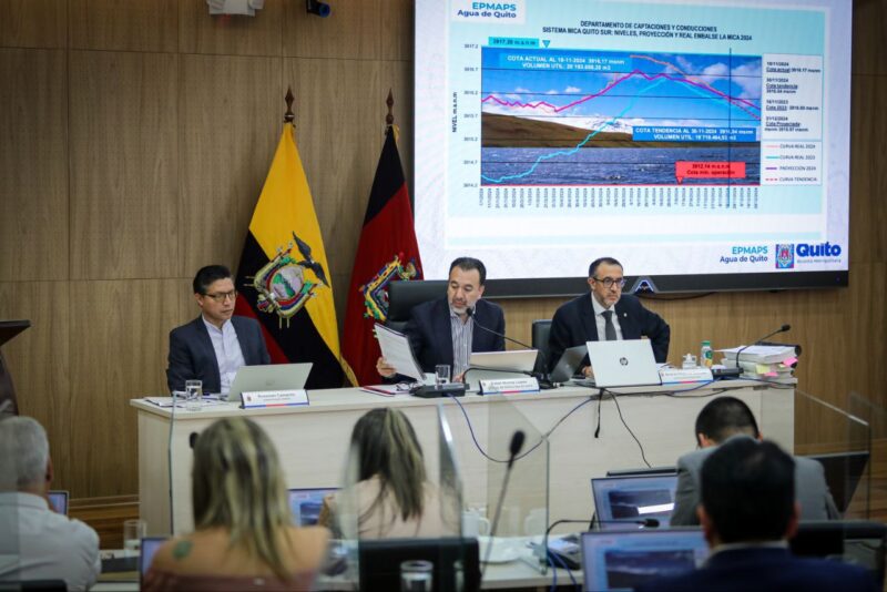 Concejo Metropolitano propone políticas públicas para incentivar el consumo responsable de agua en Quito
