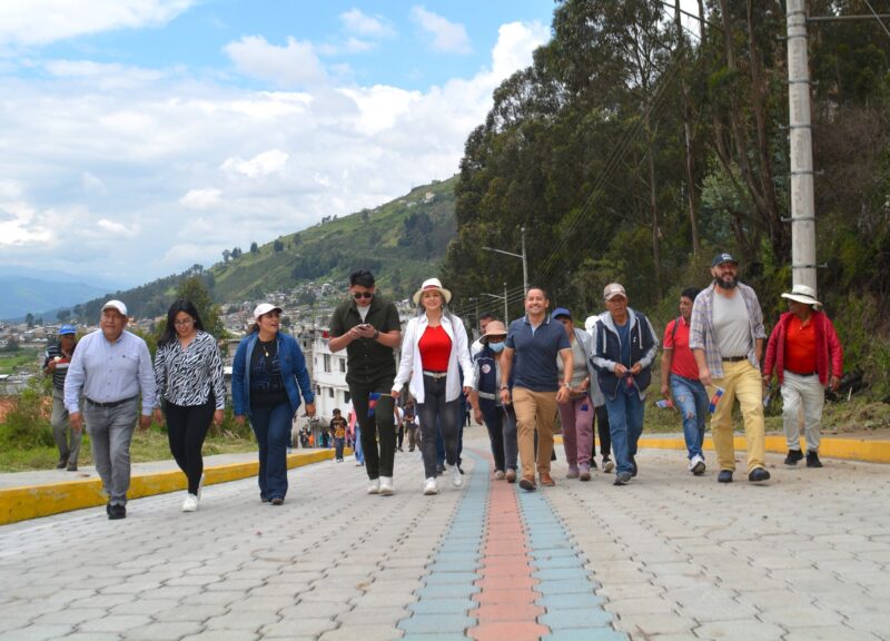 Nuevas obras viales mejoran la movilidad en Conocoto y Amaguaña