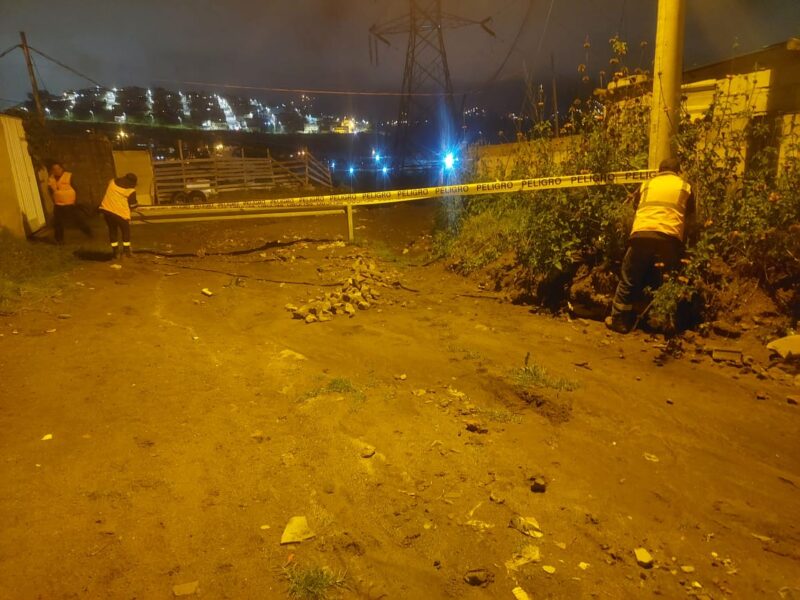 Municipio atiende una emergencia en Calderón