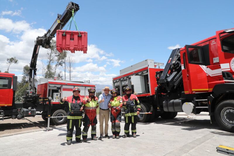 Cuerpo de Bomberos se fortalece para dar respuesta oportuna frente a emergencias