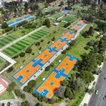 Quito con obras rehabilitación Parque La Carolina