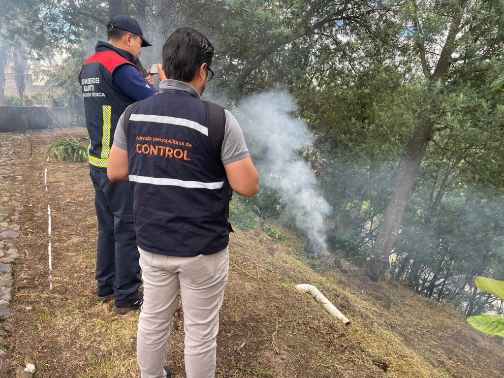 Quito activa patrullajes preventivos para reducir riesgos de incendios forestales